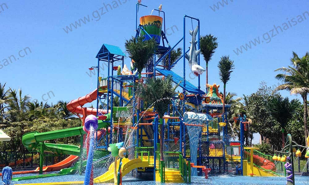 海南博鳌亚洲湾水上乐园中型树屋及小品 海南博鳌亚洲湾水上乐园中型树屋及小品