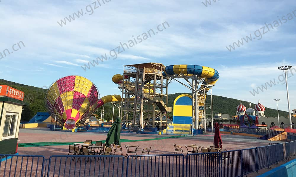 黑龙江哈尔滨格林水世界大喇叭冲天回旋 黑龙江哈尔滨格林水世界大喇叭冲天回旋