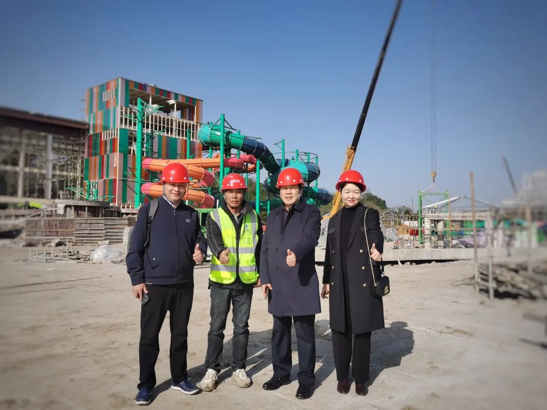 快讯 | 快盈游乐董事长一行视察南北湖开元森泊水乐园项目进展情况 快讯 | 快盈游乐董事长一行视察南北湖开元森泊水乐园项目进展情况